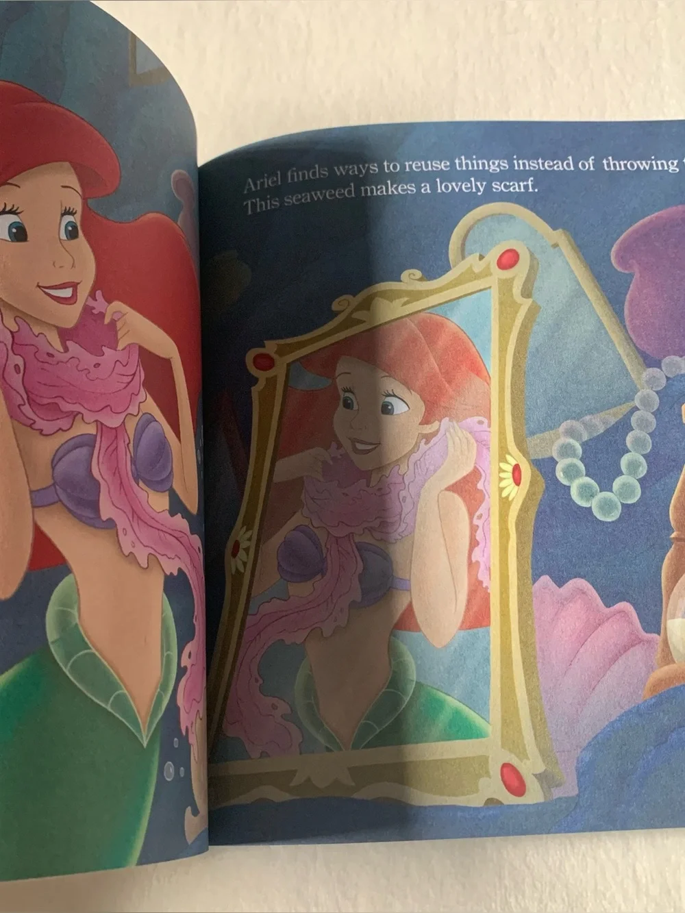Disney Princess The Beauty of Nature Book with Ariel, Tiana & Belle